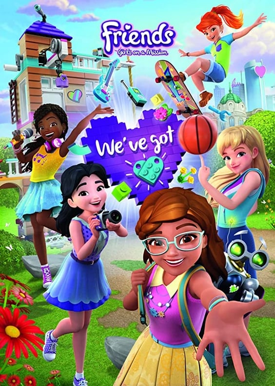 Poster from the animated show 'LEGO® Friends: Girls on a Mission'