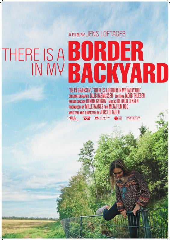 Poster from the documentary 'There is a border in my backyard'